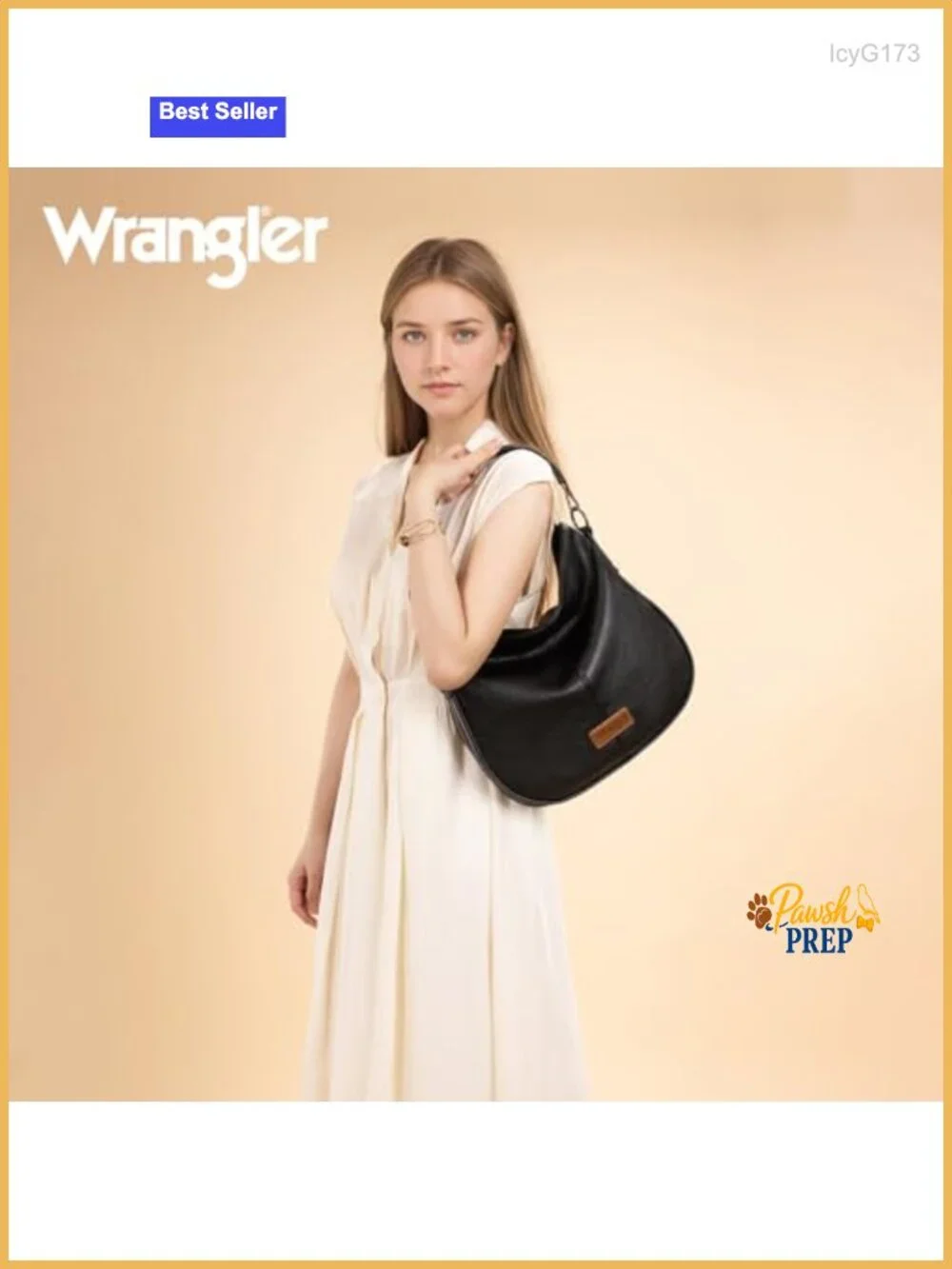 Vegan Leather Hobo Crossbody Bag with Adjustable Strap